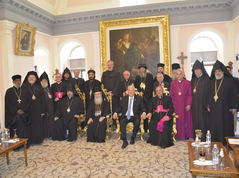 Israeli President visits Armenian Patriarchate in Jerusalem
