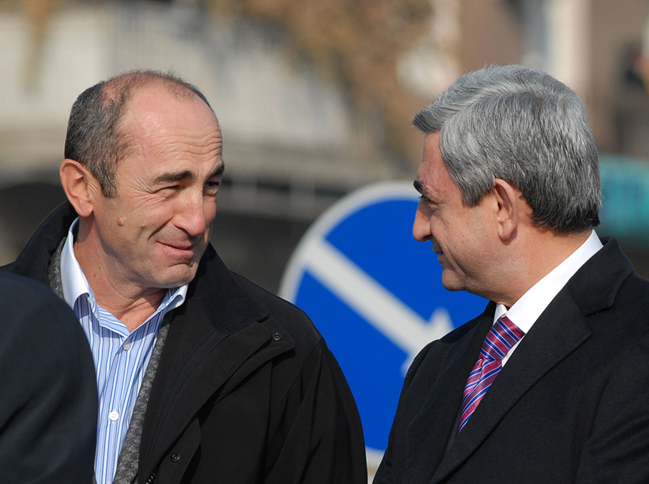 Robert Kocharyan and Serzh Sargsyan