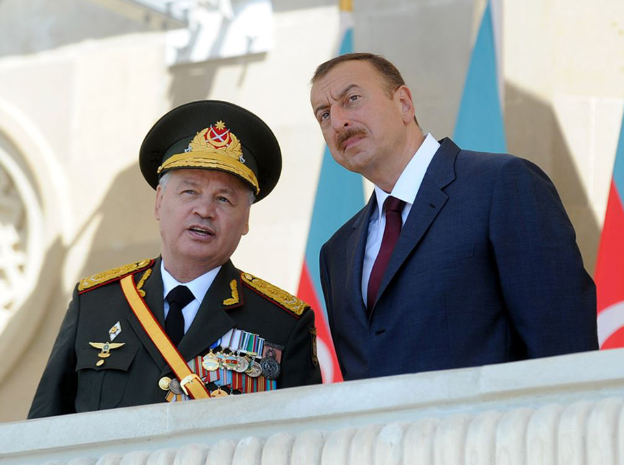 Safar Abiyev and Ilham Aliyev