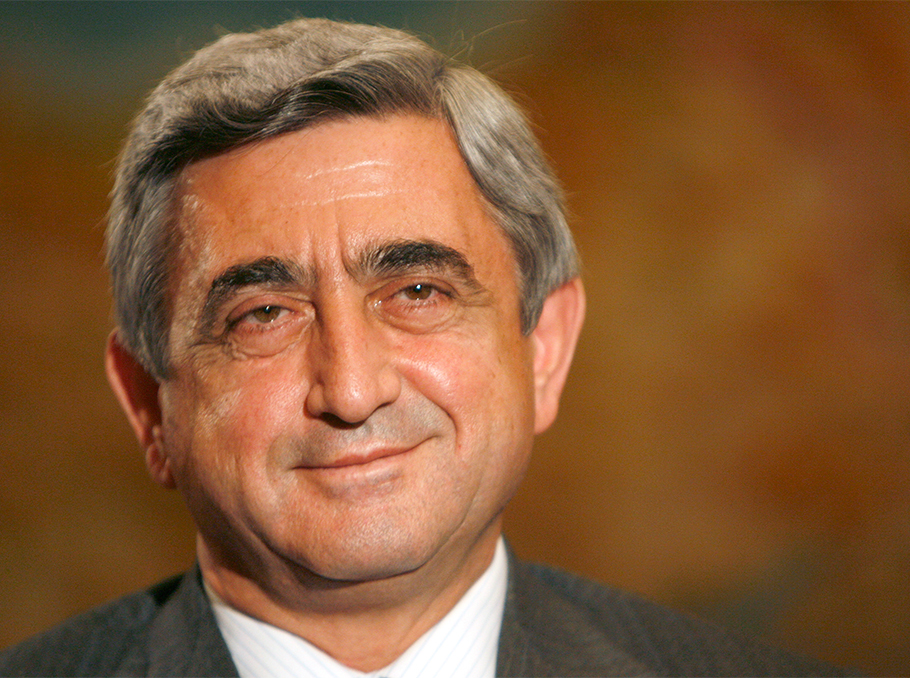 Սերժ Սարգսյանը 2008 թվականին