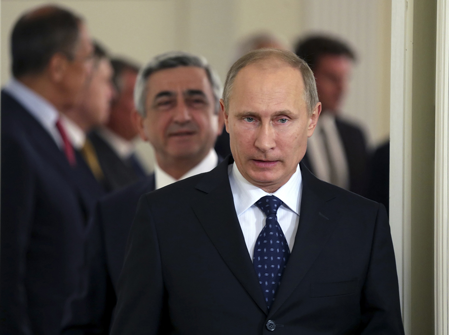 Serzh Sargsyan and Vladimir Putin 
