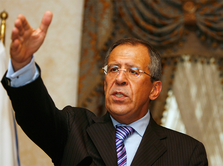 Sergey Lavrov in 2008