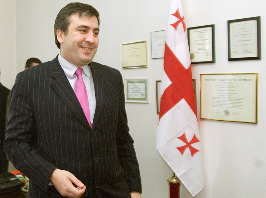 Mikheil Saakashvili, November 2003 Mikheil Saakashvili, November 2003