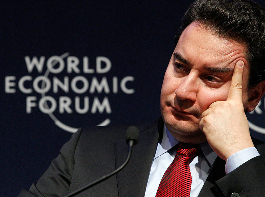 Ali Babacan in Davos in 2009 ( (REUTERS) 