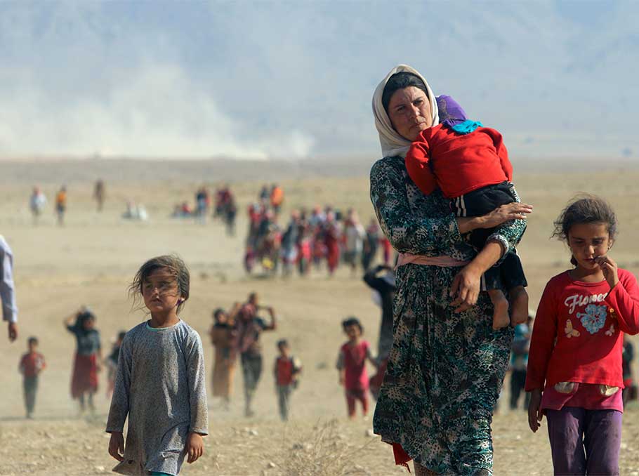 Yazidid Exodus_REUTERS Yazidid Exodus_REUTERS