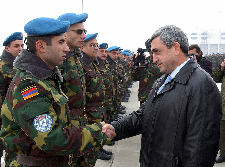 Serzh Sargsyan on January 18, 2005