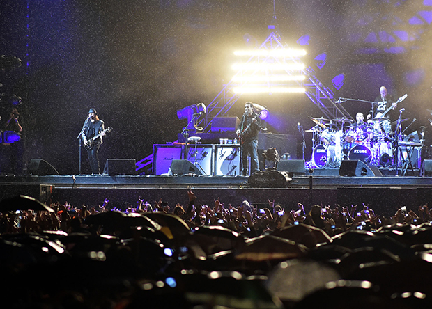 SOAD performing in Yerevan on April 23, 2015 