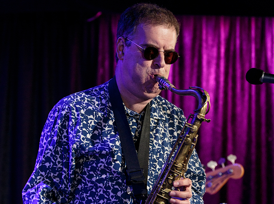 Theo Travis performs at Iridium club, New York City Theo Travis performs at Iridium club, New York City