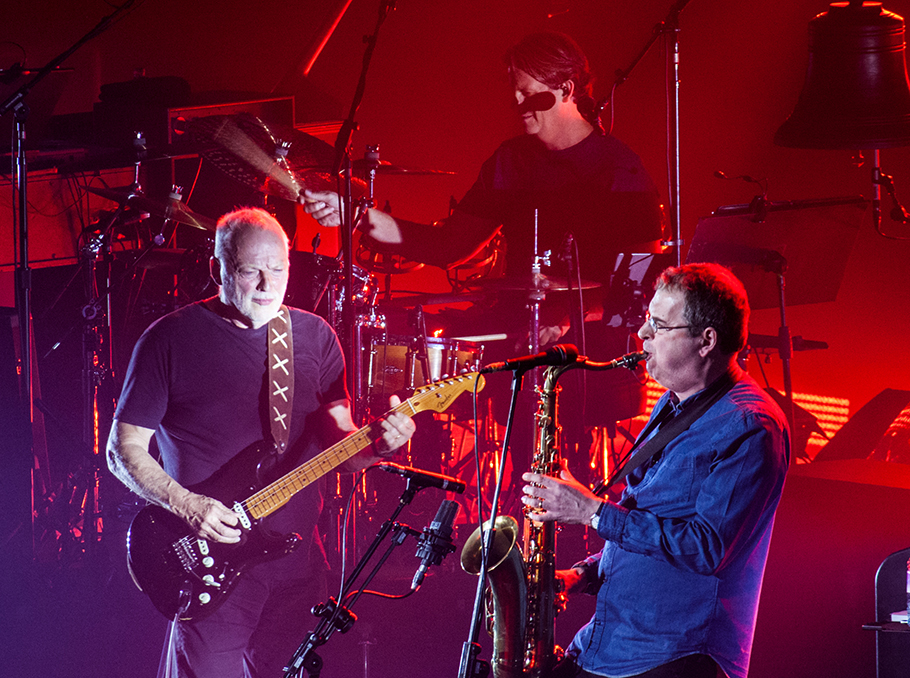Theo Travis and David Gilmour Theo Travis and David Gilmour