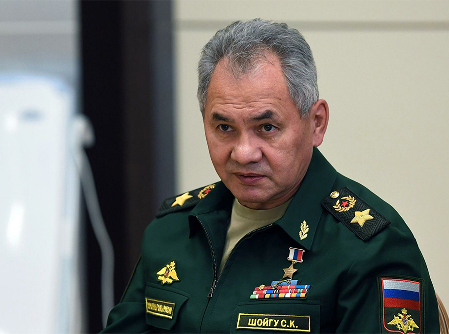 Russian Defense Minister Sergei Shoigu 