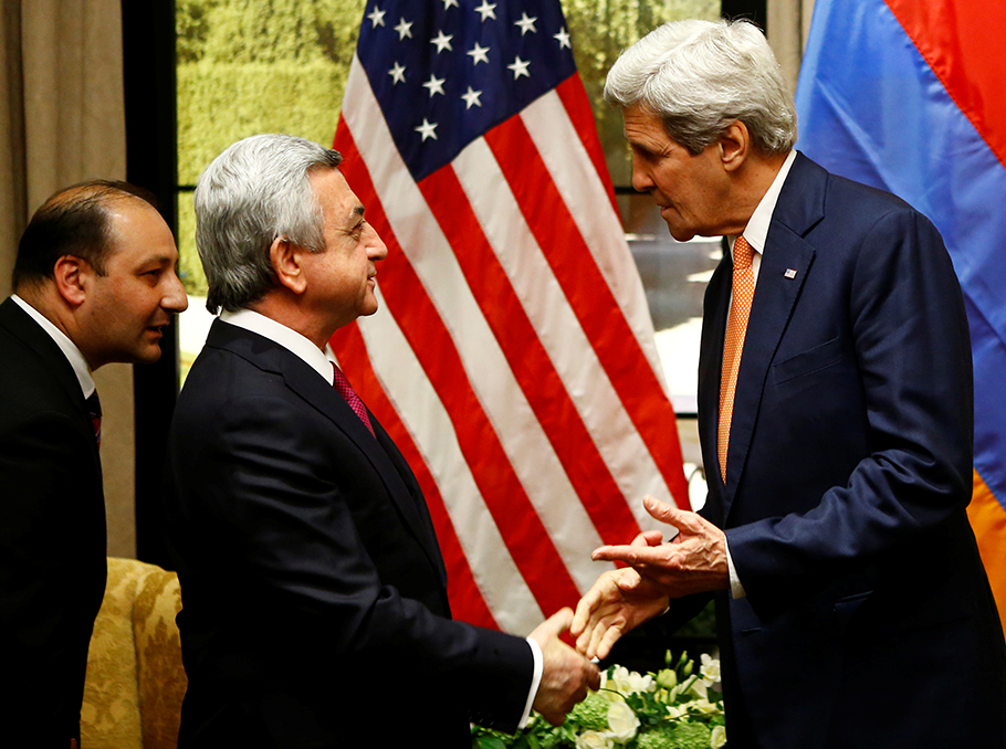 John Kerry and Serzh Sargsyan John Kerry and Serzh Sargsyan