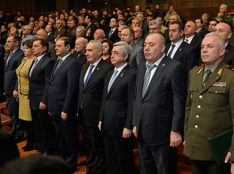 Serzh Sargsyan on February 18, 2017