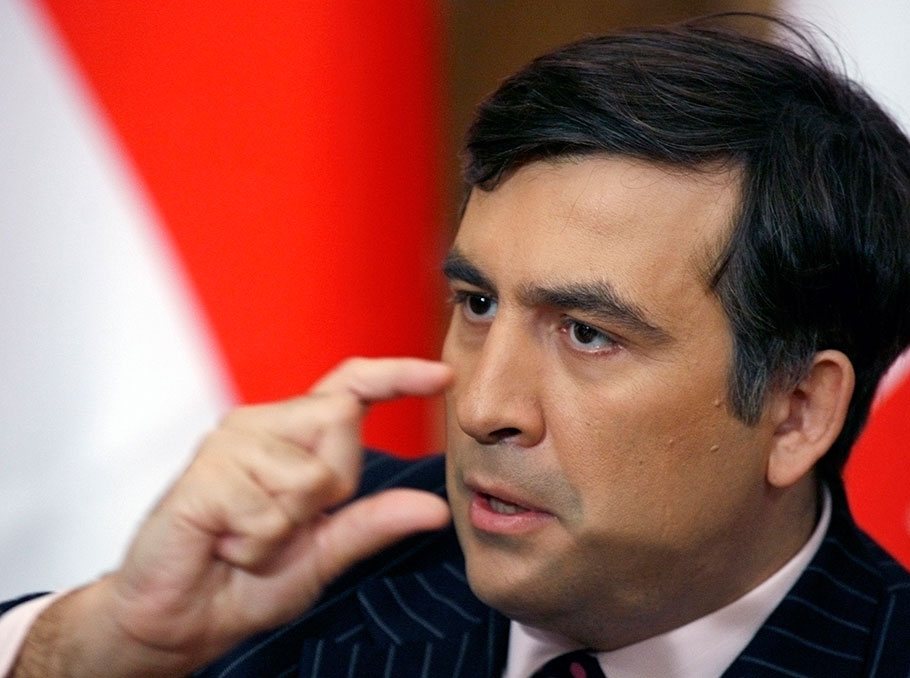 Mikhail Saakashvili in 2007