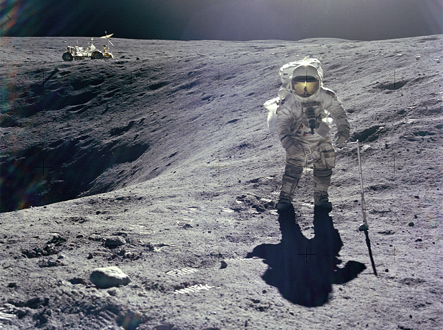 Չարլի Դյուկը Լուսնի վրա