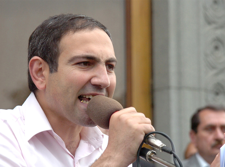 Nikol Pashinyan in 2007
