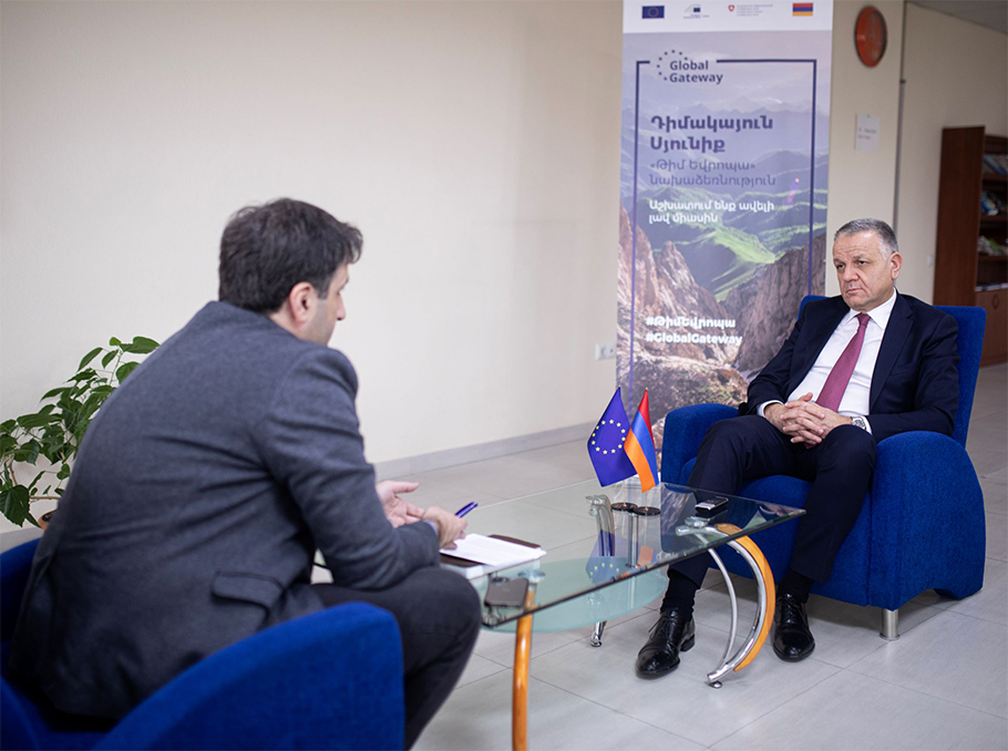 Ara Tadevosyan talks to Vassilis Maragos 