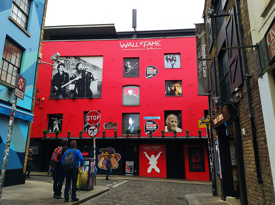 Irish Rock’n’Roll Museum-ը՝ մայրաքաղաքի ամենահին ու կոլորիտային թաղամասում՝ Թեմփլ Բարում։
