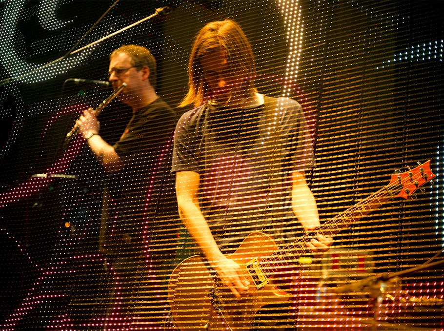 Theo Travis with Steven Wilson