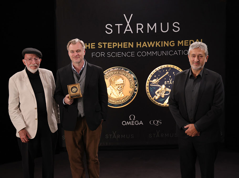 Քիպ Թորնը, Քրիստոֆեր Նոլանը եւ Starmus փառատոնի հահամիմնադիր եւ տնօրեն Գարիկ Իսրայելյանը Քիպ Թորնը, Քրիստոֆեր Նոլանը եւ Starmus փառատոնի հահամիմնադիր եւ տնօրեն Գարիկ Իսրայելյանը