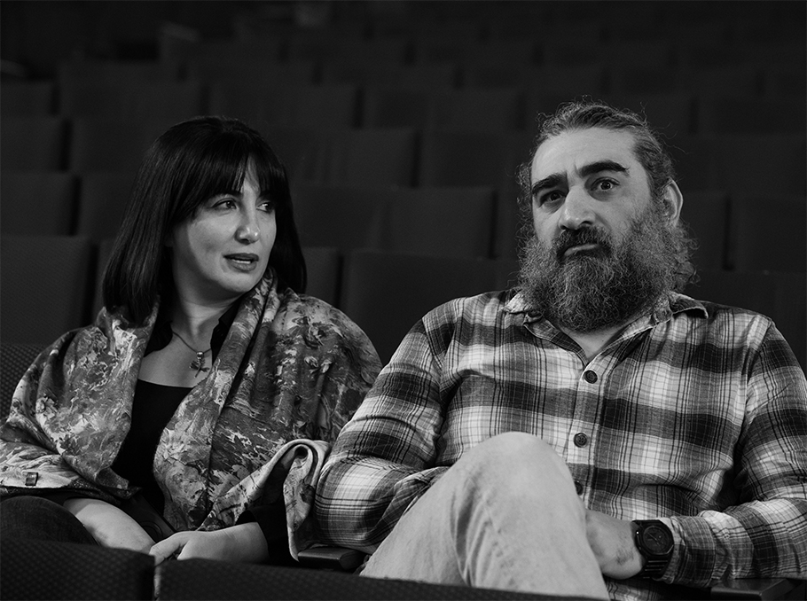 Իննա Սահակյանը եւ Ռուբեն Ղազարյանը