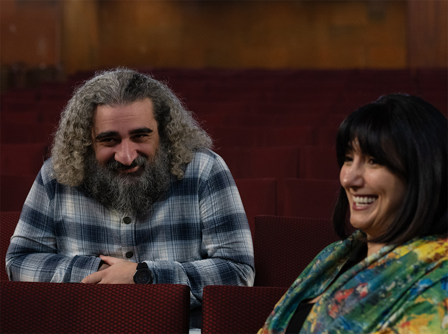 Իննա Սահակյանը եւ Ռուբեն Ղազարյանը