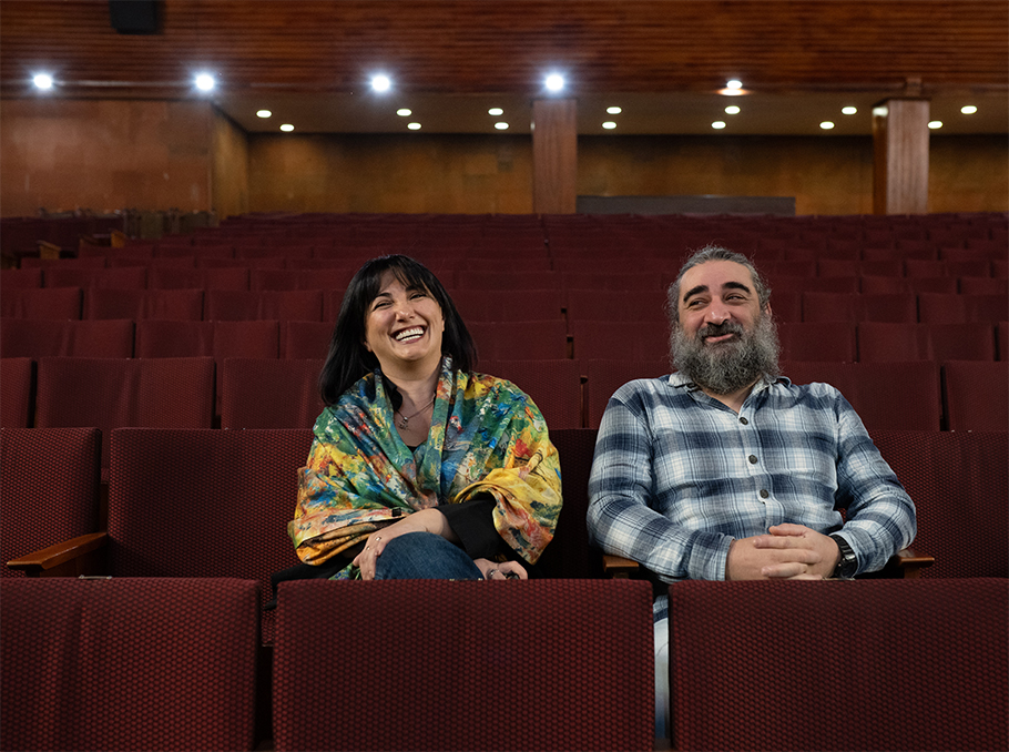 Իննա Սահակյանը եւ Ռուբեն Ղազարյանը