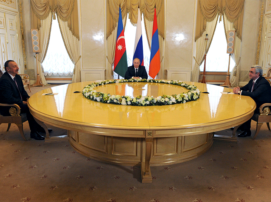 Трехсторонняя встреча в Санкт-Петербурге в июне 2016 года