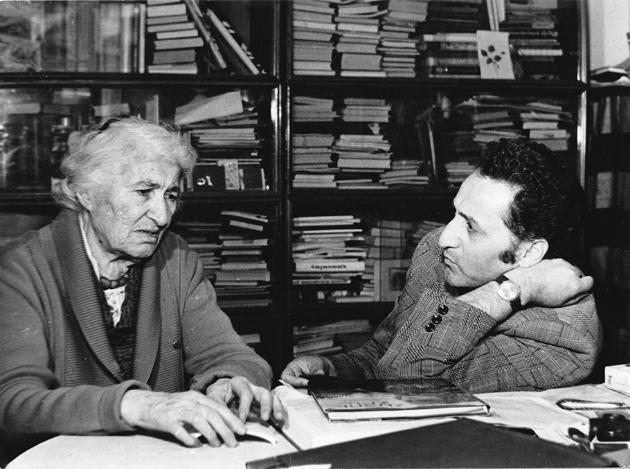 Հովհաննես Շարամբեյանը եւ Սերիկ Դավթյանը