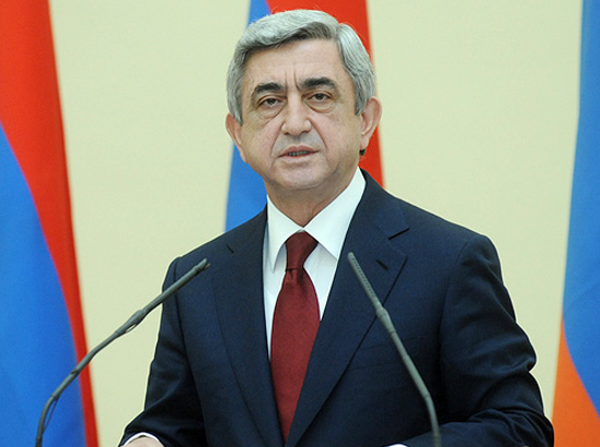  Armenian President Serzh Sargsyan 