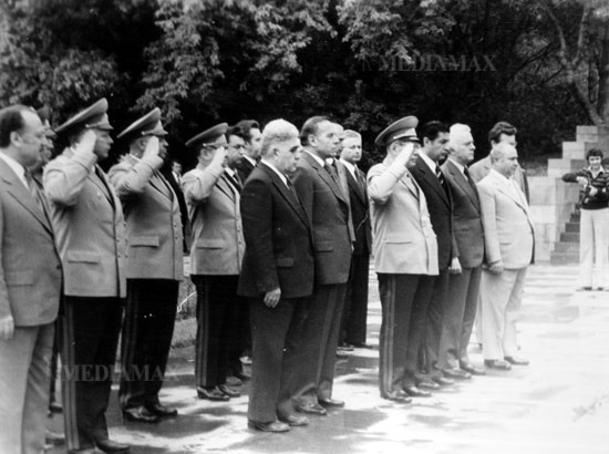 ԽՍՀՄ ղեկավարները, Ադրբեջանի եւ Վրաստանի ԿԿ առաջին քարտուղարները: