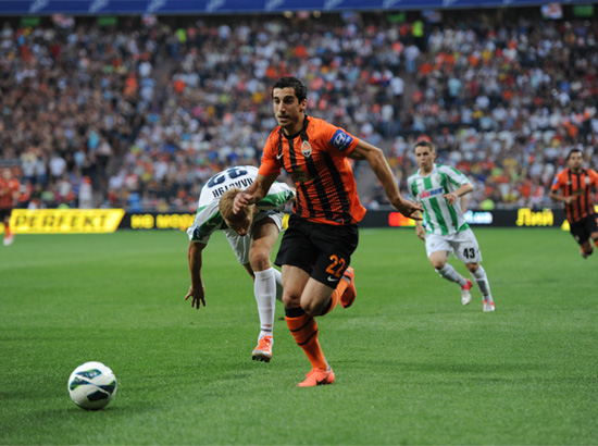 Henrikh Mkhitaryan, Shakhtar Donetsk Stock Photo - Alamy