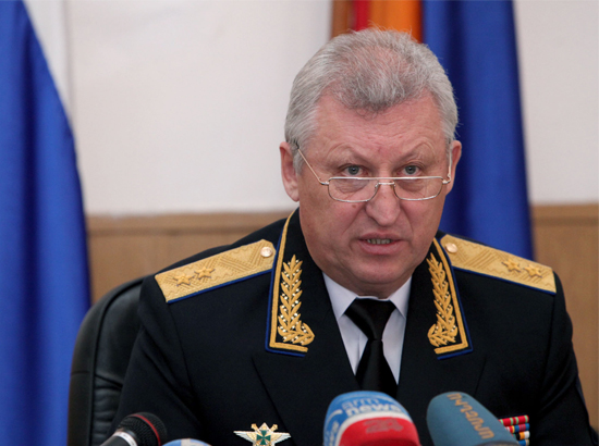 Head of the Border Division of Russian Federal Security Service in Armenia, Lieutenant General Viktor Vlasov