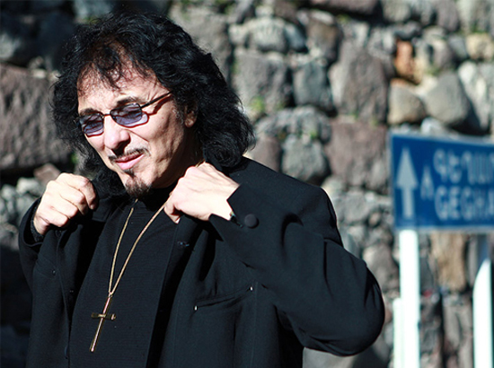 Black Sabbath’s guitarist Tony Iommi 