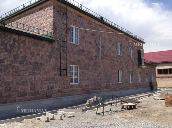 The newly constructed building of N6 music school in Gyumri.