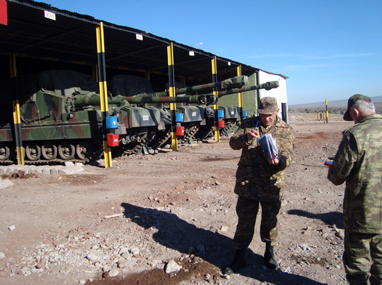 Армянские военнослужащие проводят военную инспекцию в Ардагане и Сарикамыше