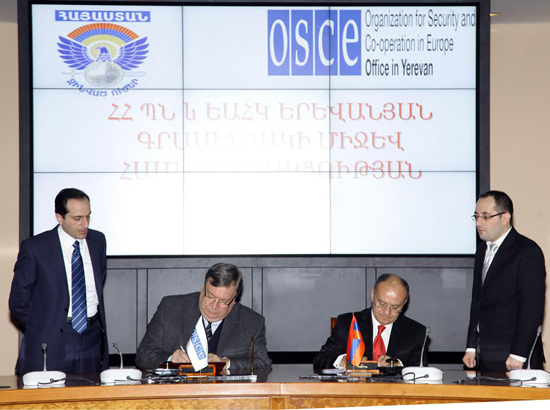 Seyran Ohanyan  hails cooperation with OSCE Office