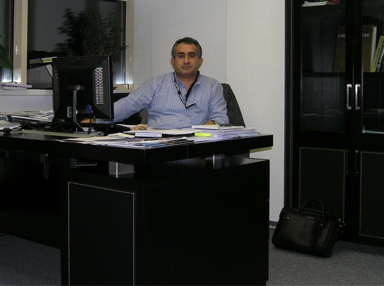 At Moscow office of GDF SUEZ, 2013