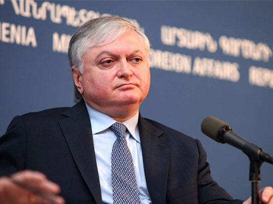 Armenian Foreign Minister Edward Nalbandian 