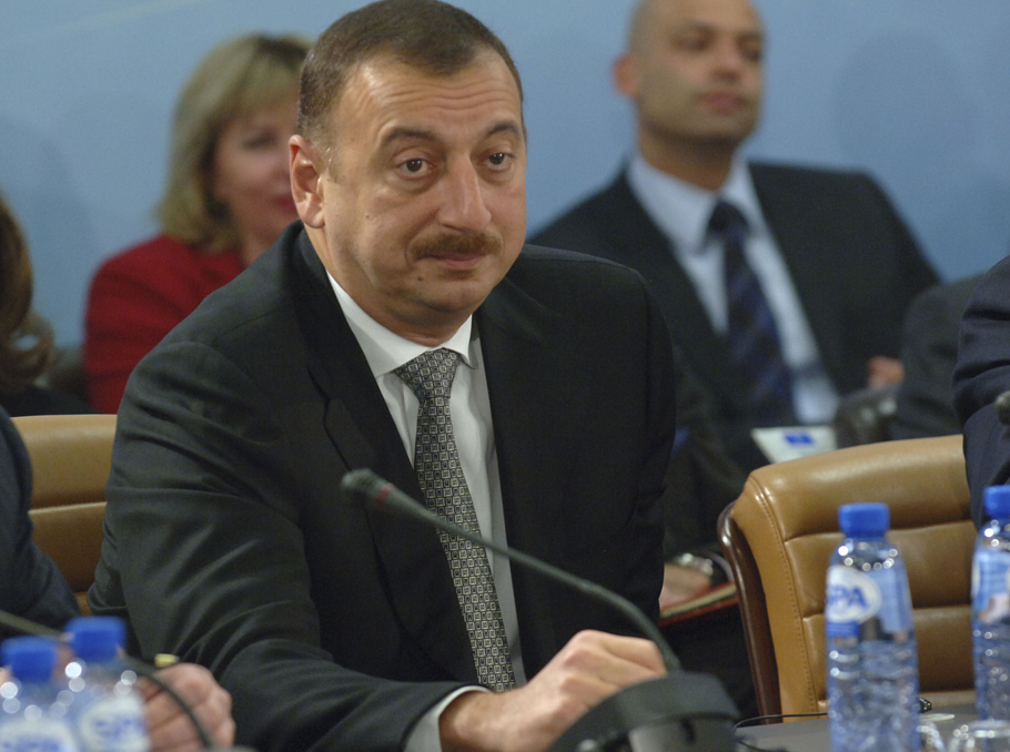 Azerbaijani leader Ilham Aliyev