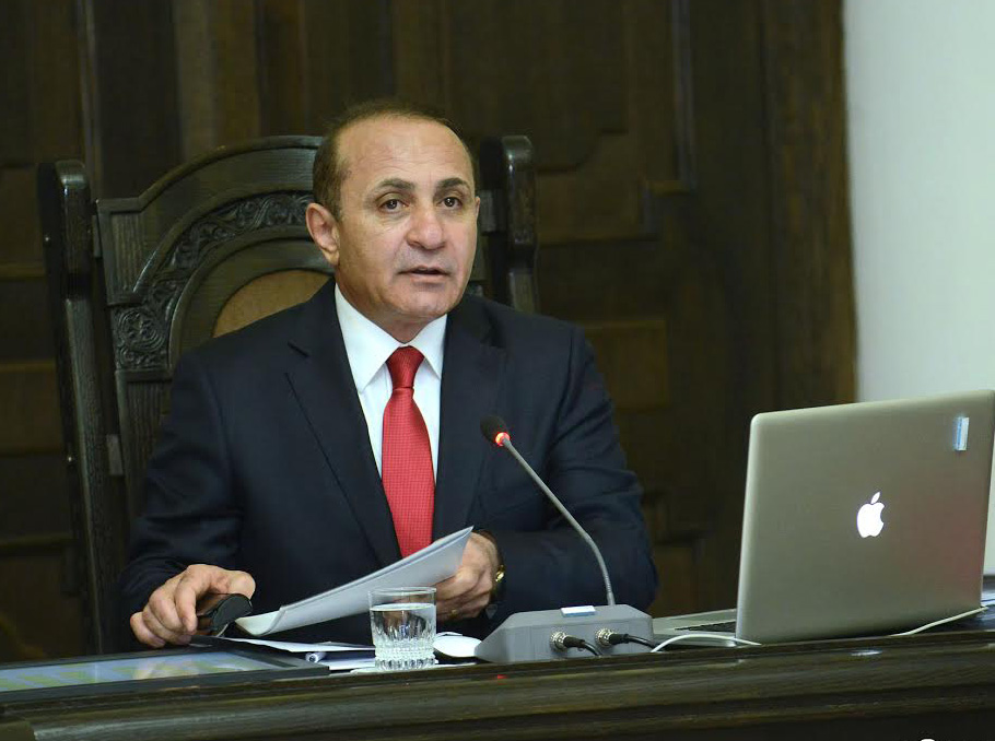 Armenian Prime Minister Hovik Abrahamyan