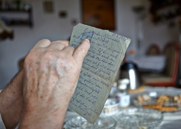 Կիրովականի ռազմագերիների ճամբարից մորն ուղղված առաջին նամակը