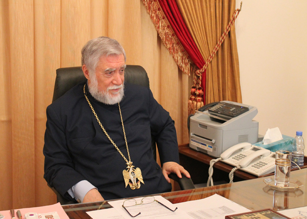 His Holiness Aram I, Catholicos of the Great House of Cilicia 