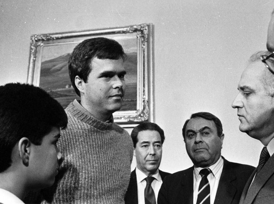 Jeb Bush, Victor Sukhodrev, Anatoly Mkrtchyan and Suren Harutyunyan