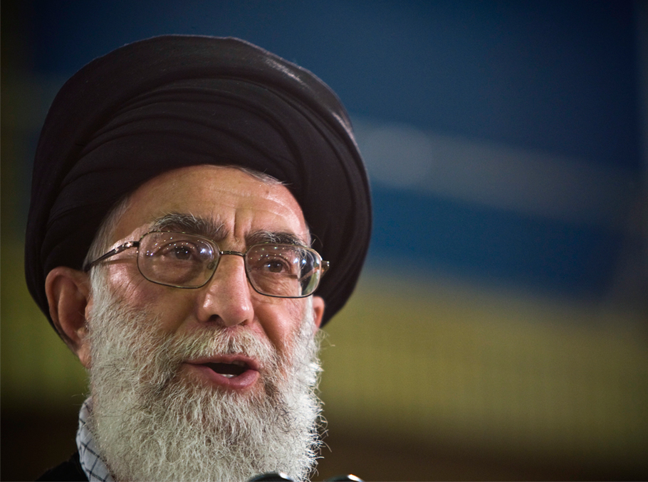 Руководитель и духовный лидер Ирана аятолла Али Хаменеи 