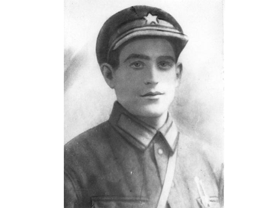 Hovhannes in his soldier uniform. 