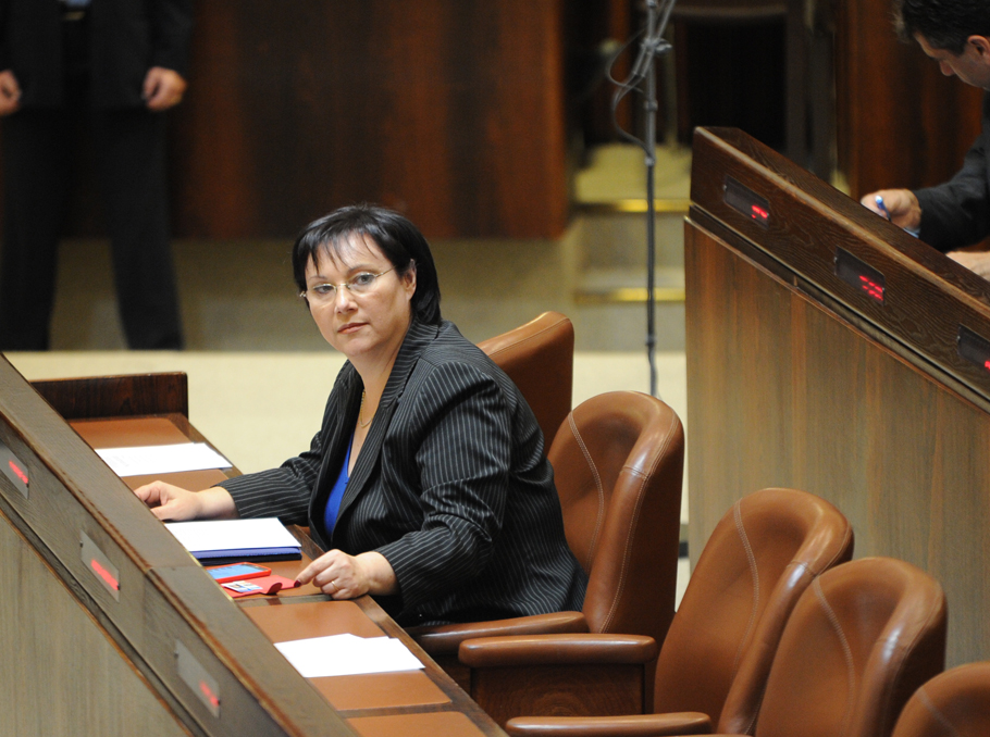 Israeli Knesset Deputy Speaker Tali Ploskov