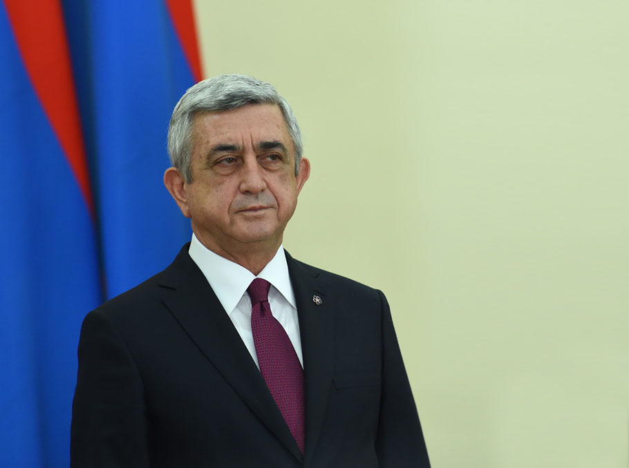 President of Armenia Serzh Sargsyan 