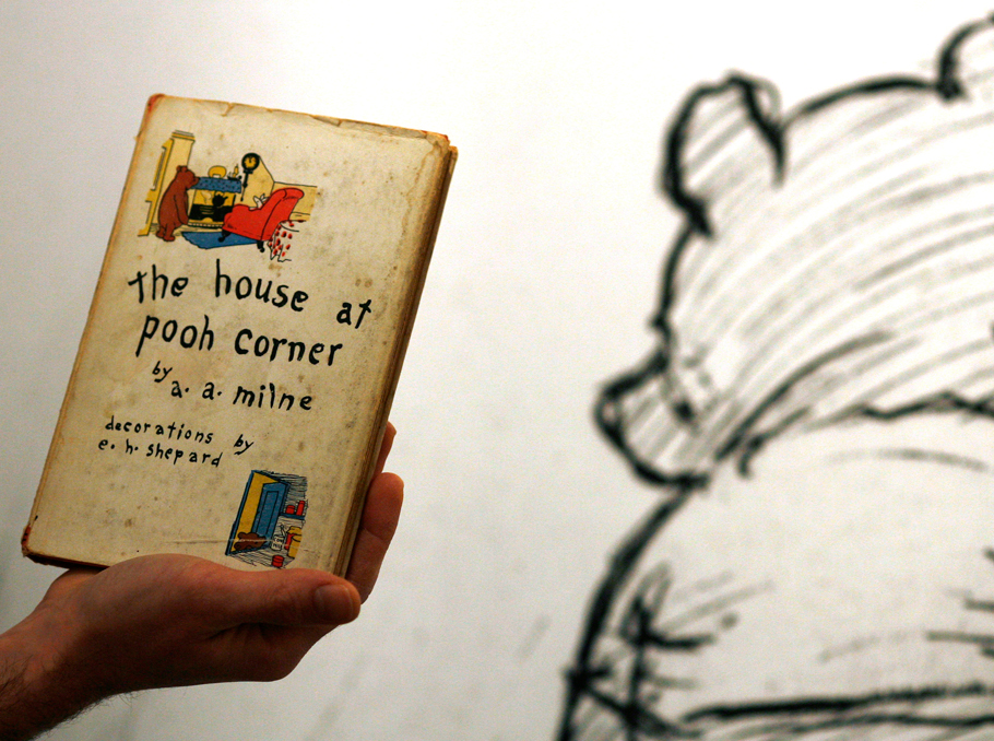 «The-House-at-Pooh-Corner» գրքի առաջին ամերիկյան հրատարակությունը (1928թ.)