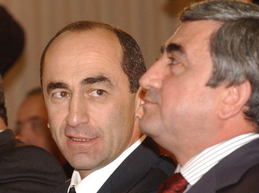 Robert Kocharyan and Serzh Sargsyan 