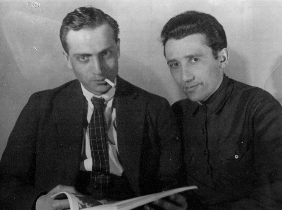 Կարո Հալաբյանը (ձախից) եւ Միքայել Մազմանյանը